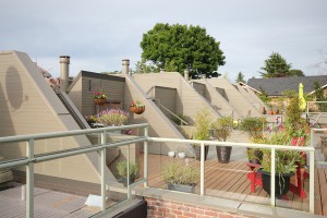 Exterior painting of Surrey condo