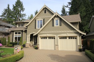 Surrey house and garage painting