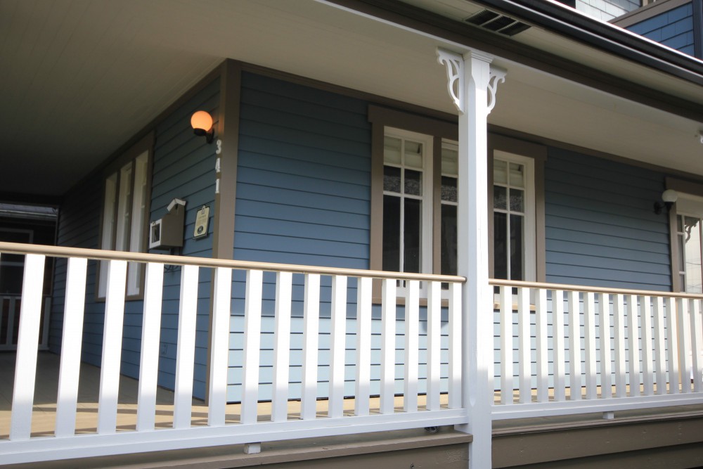 House exterior painting by Surrey painters, Blue Chip Painting