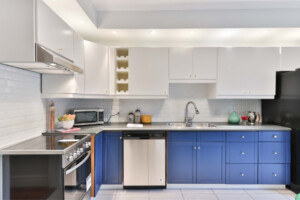Kitchen cabinet painter is affordable compared to new cabinets