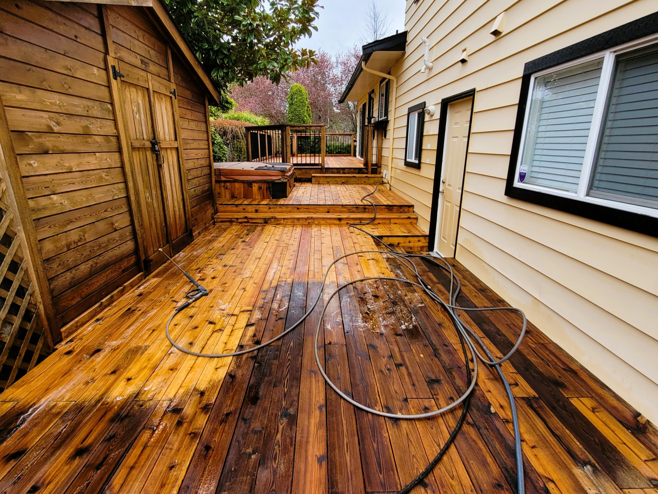 Deck Staining Painters in Langley